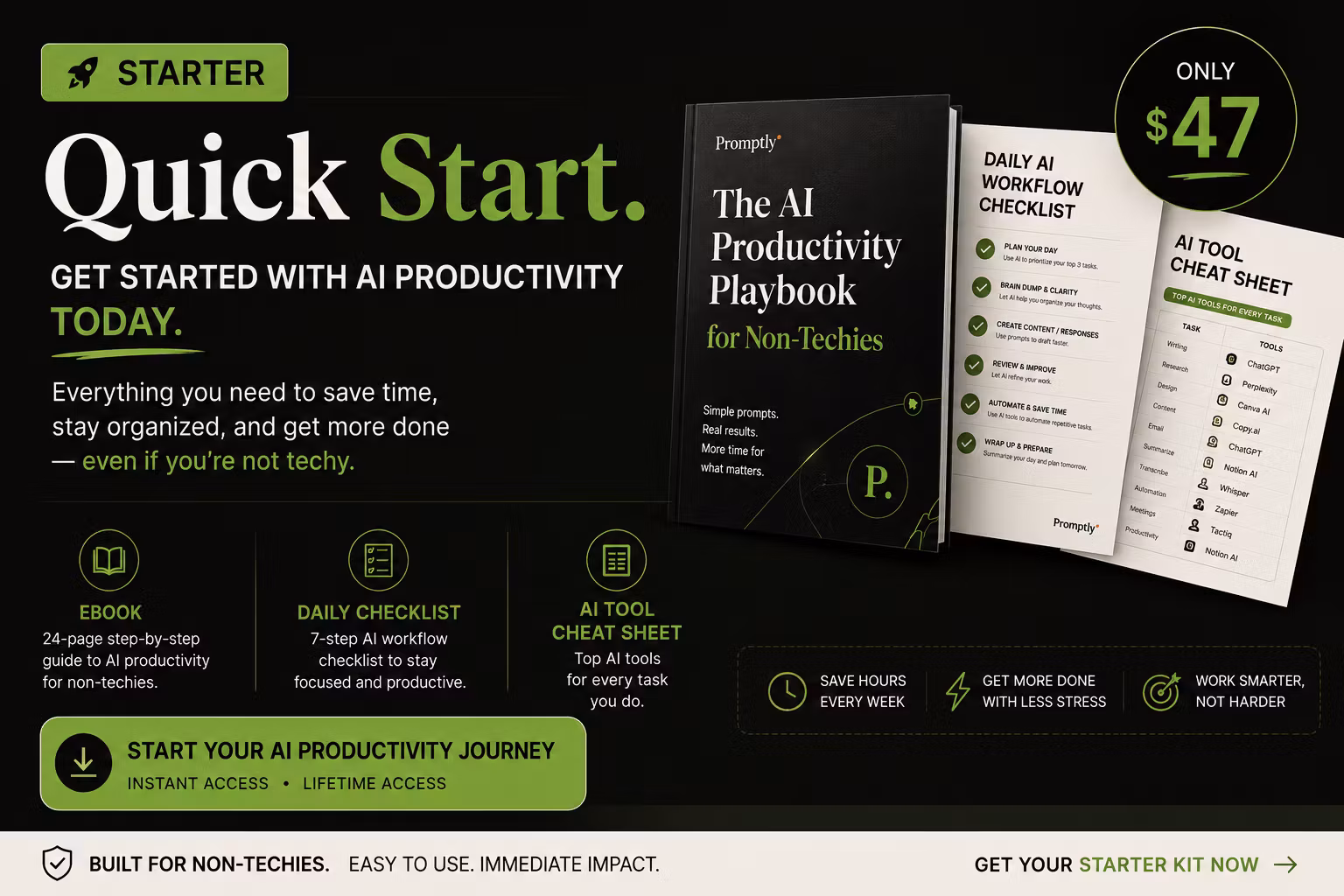 The AI Productivity Playbook — Starter