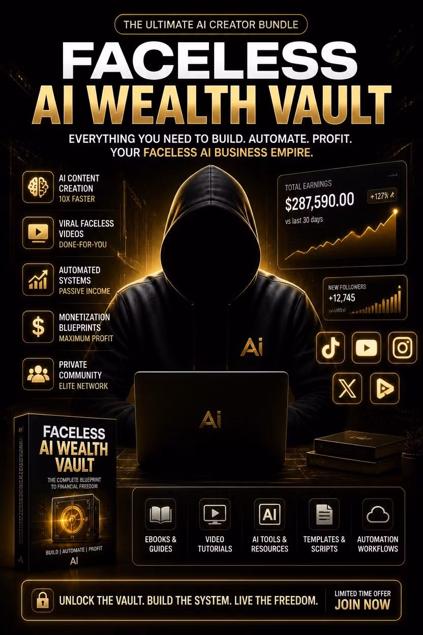 FACELESS AI WEALTH VAULT