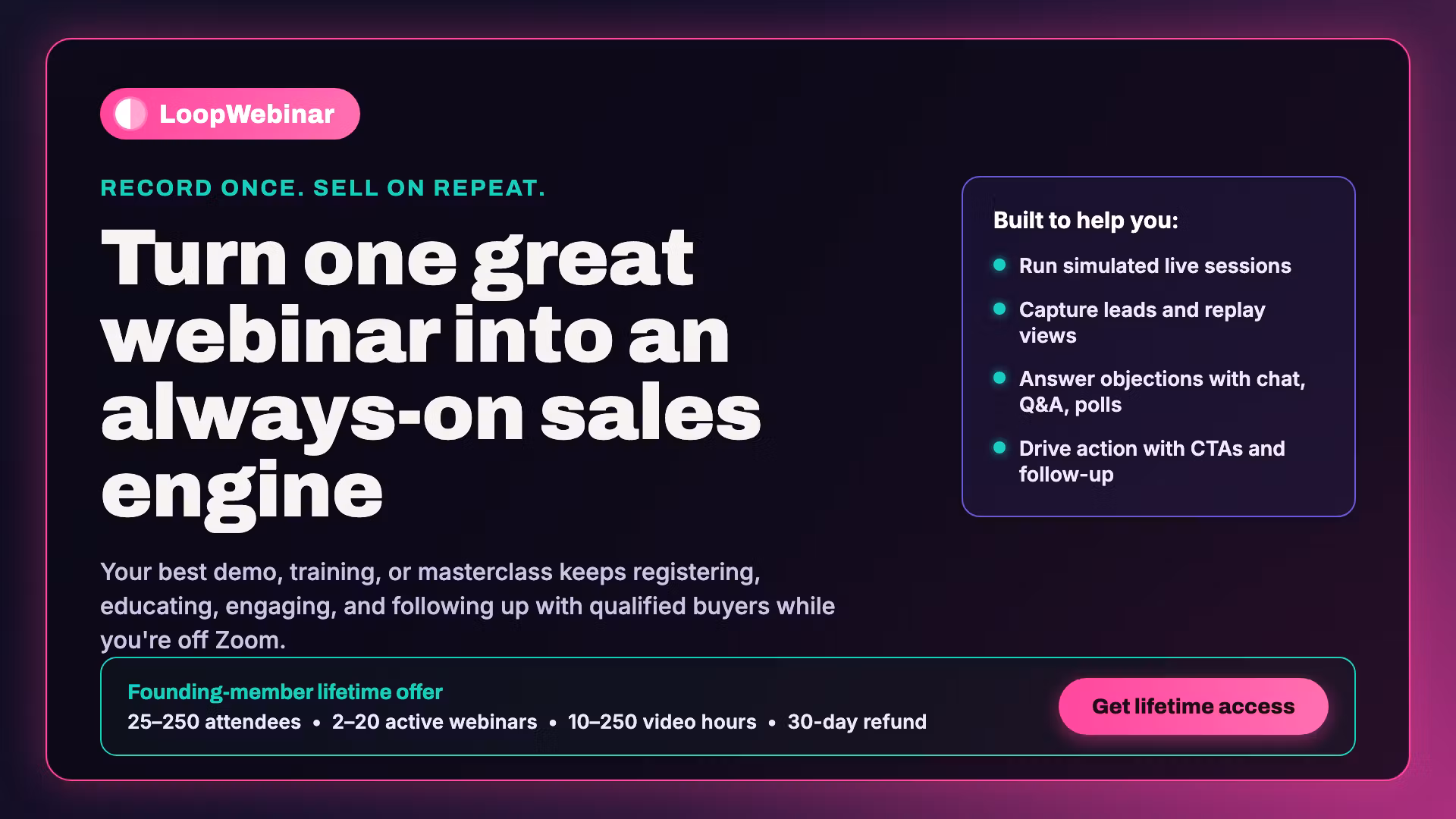 Loopwebinar