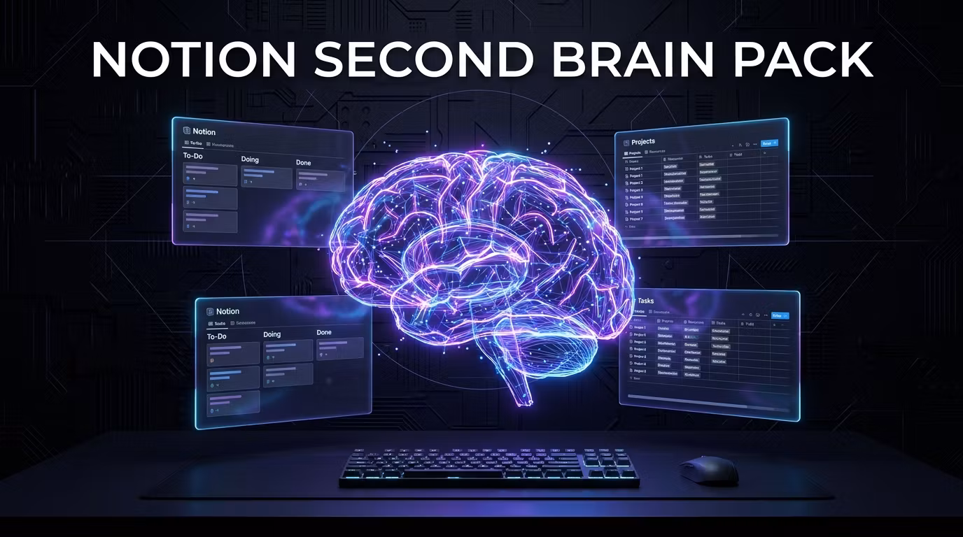 Notion Second Brain Pack