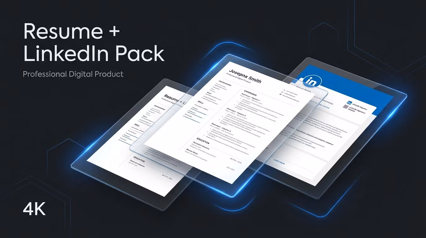 Resume + LinkedIn Optimization Pack