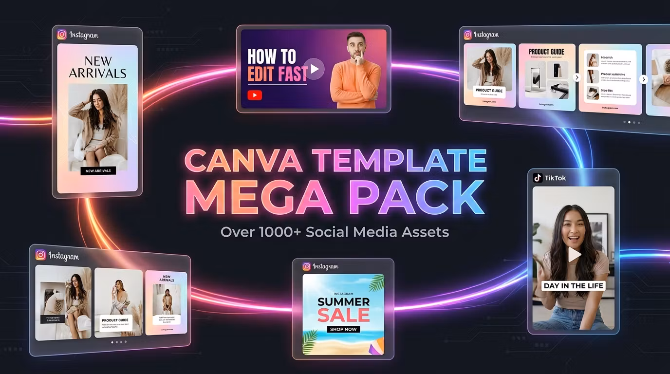 Canva Template Mega Pack