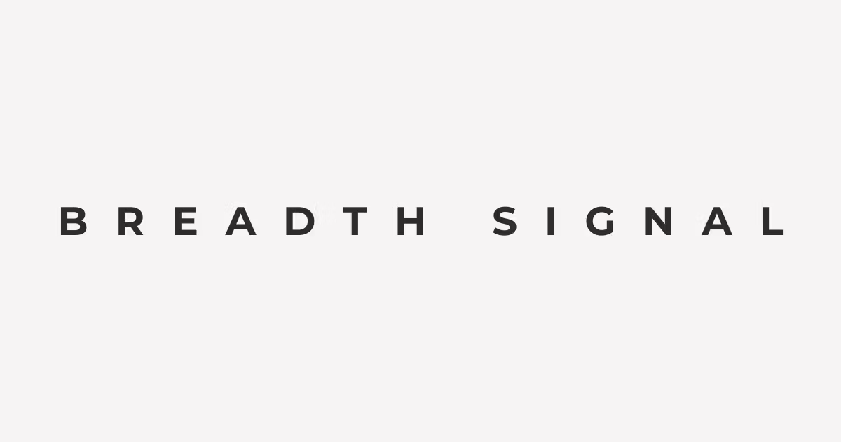 Breadth Signal