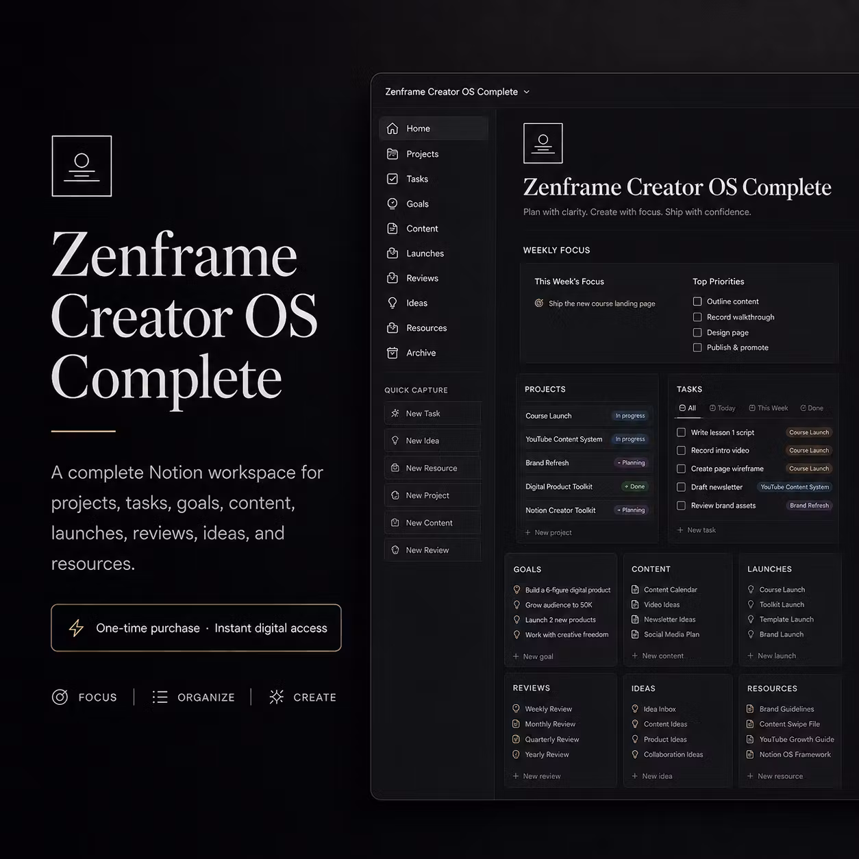 Zenframe Creator OS Complete