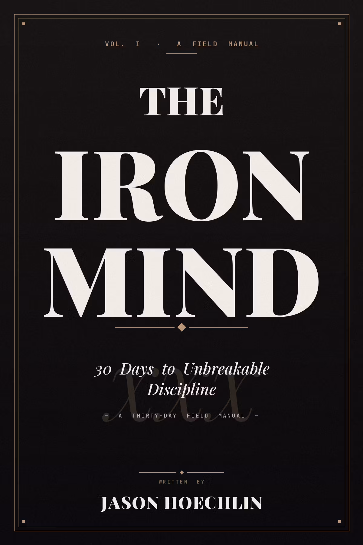 THE IRON MIND