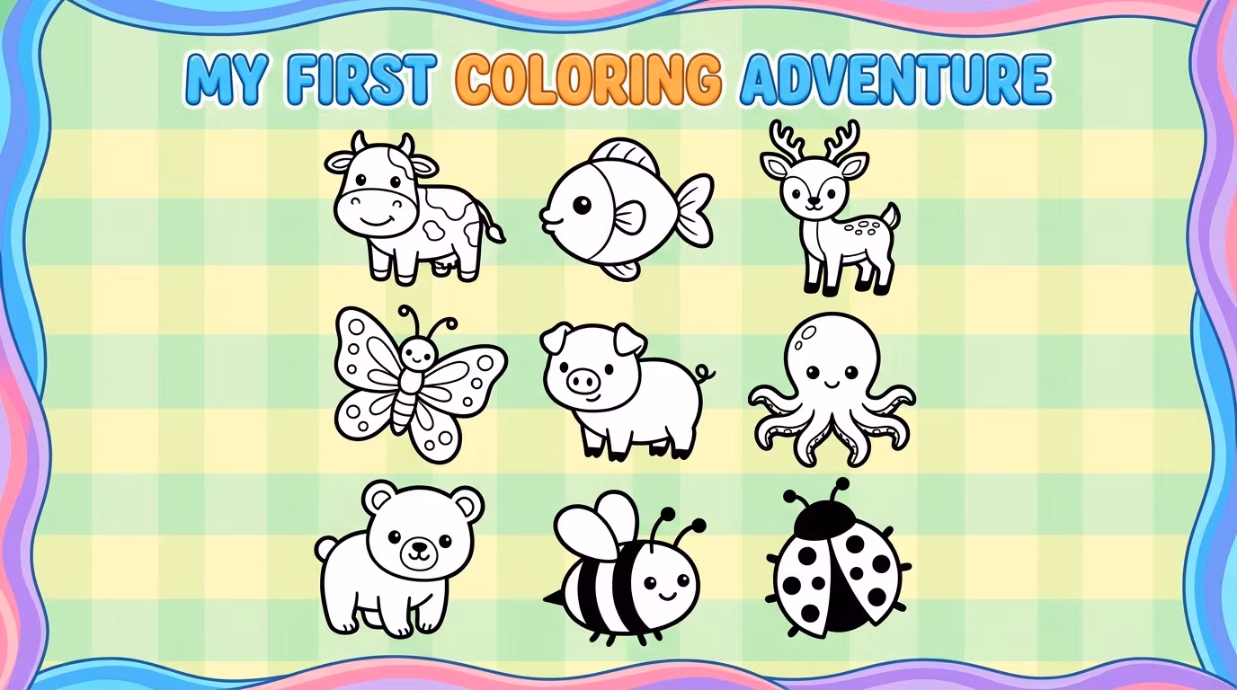 Pack Coloriage Animaux 🐾