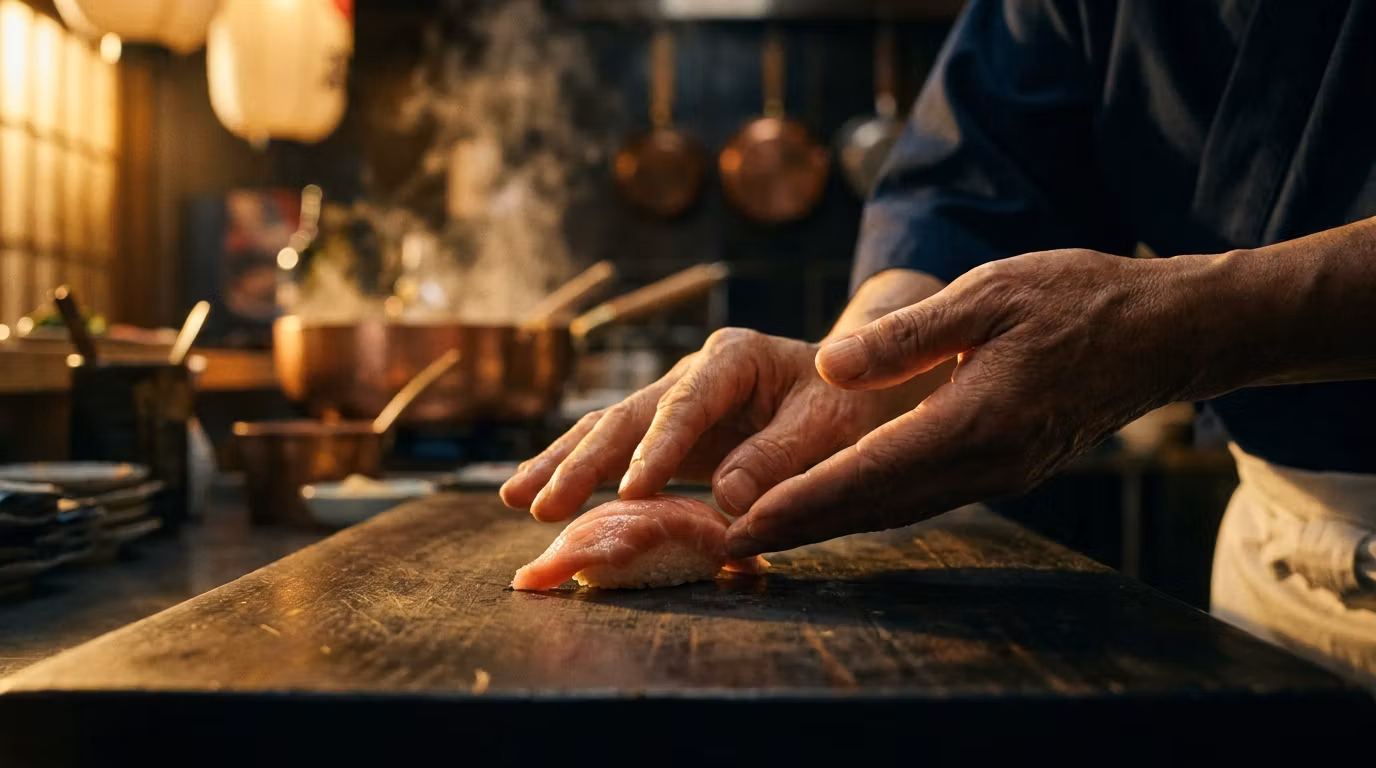 Sushi Masterclass com IA