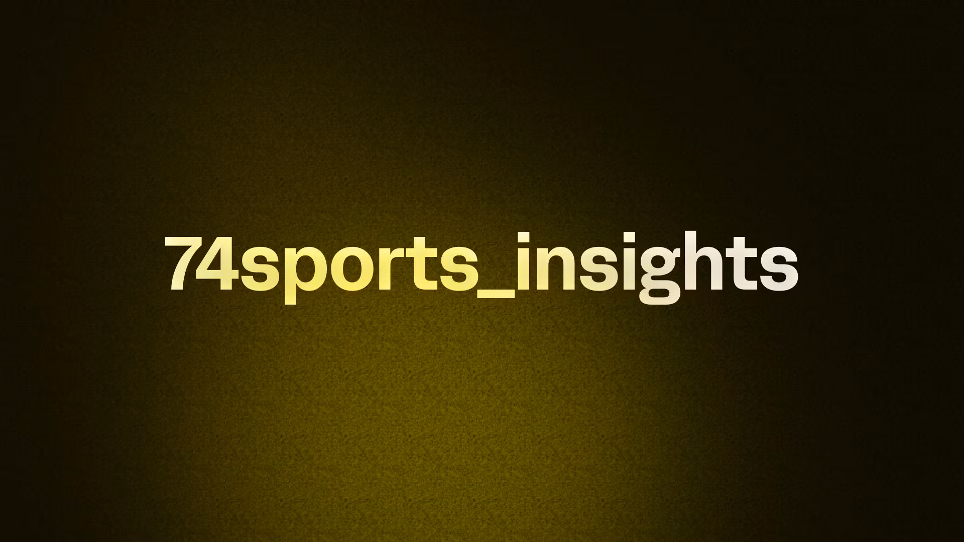 Sports Insights 