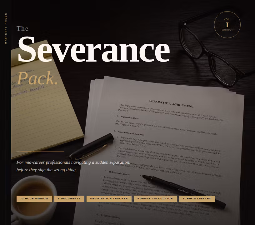 The Severance Pack