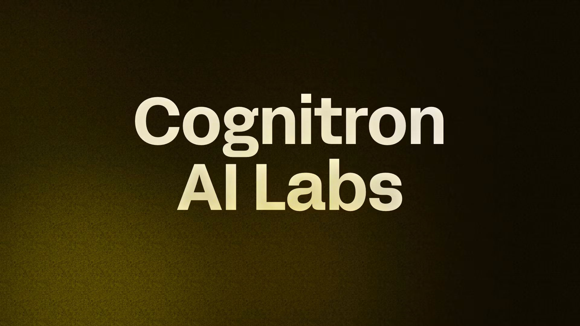 Cognitron AI Labs