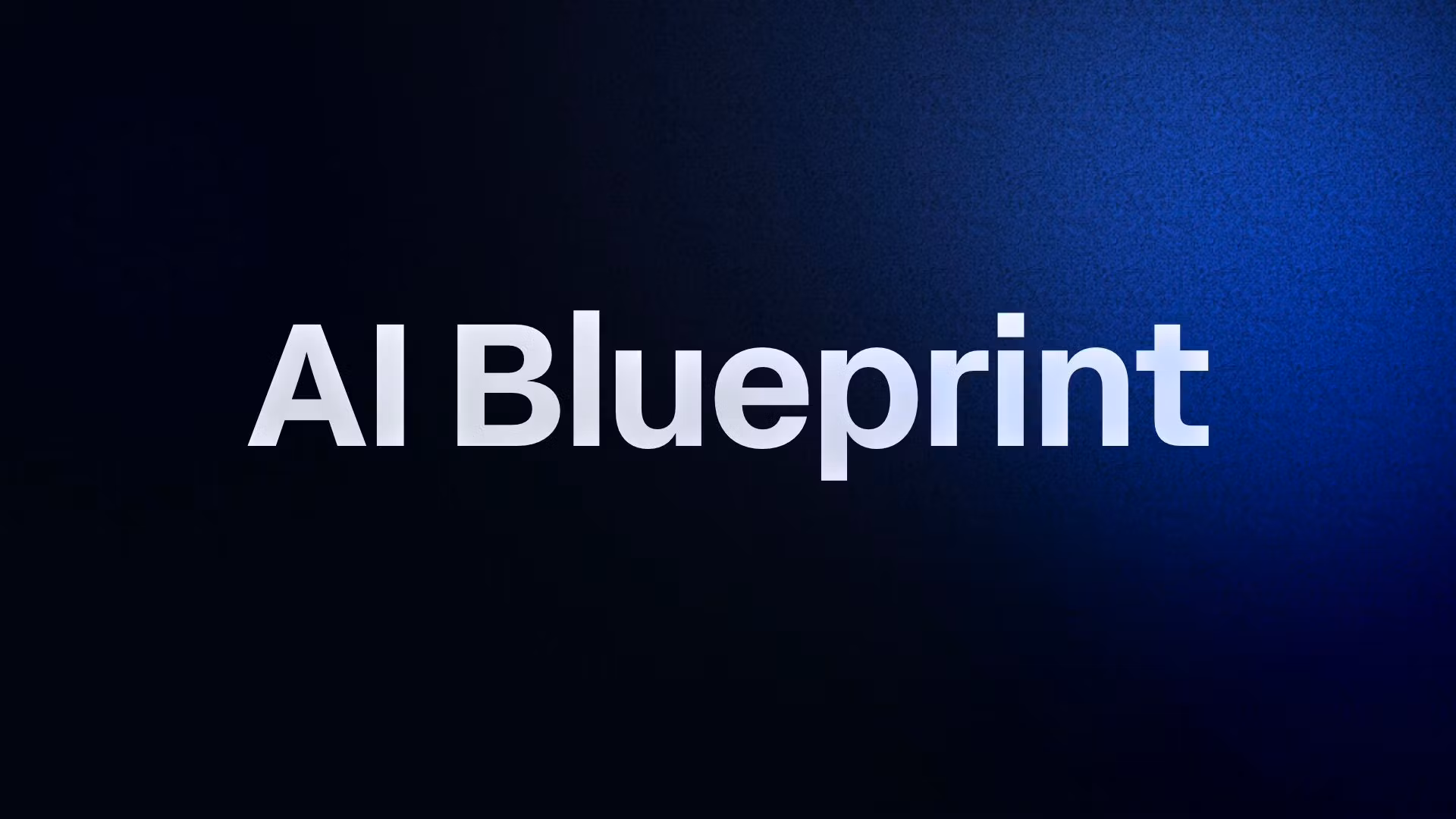 AI Blueprint
