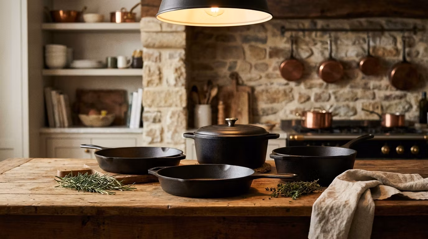 Cast Iron Cookware Set