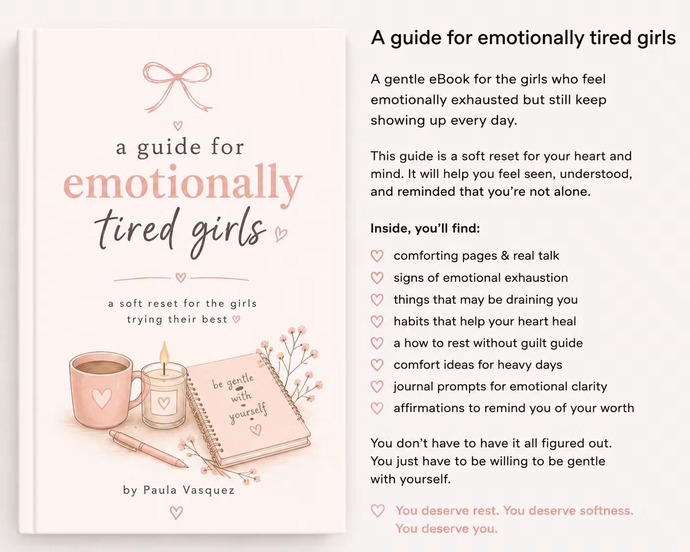 A guide for emotionally tired girls