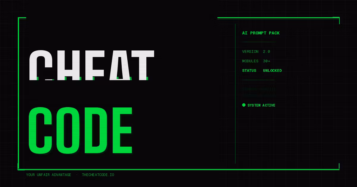 The Cheat Code