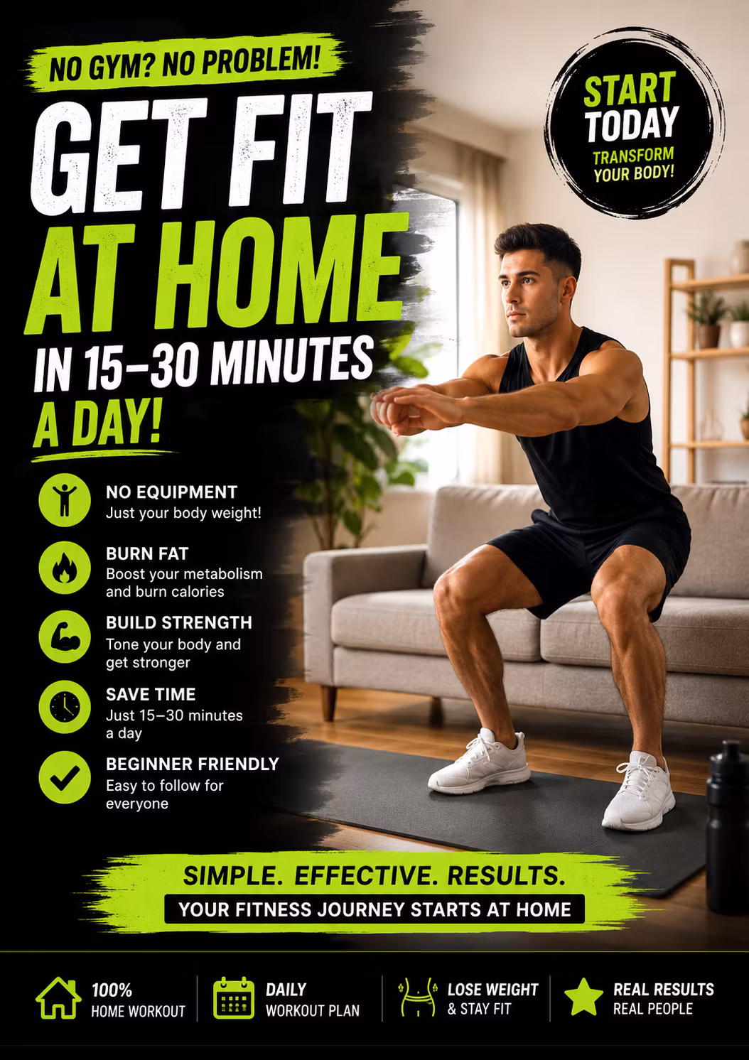 30-Day Fat Loss at Home