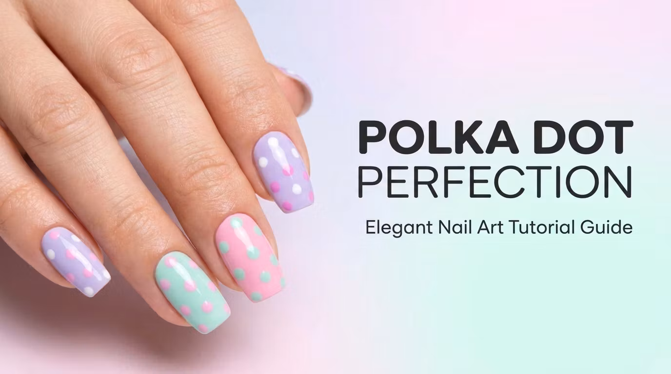 Polka Dot Nail Tutorial Guide