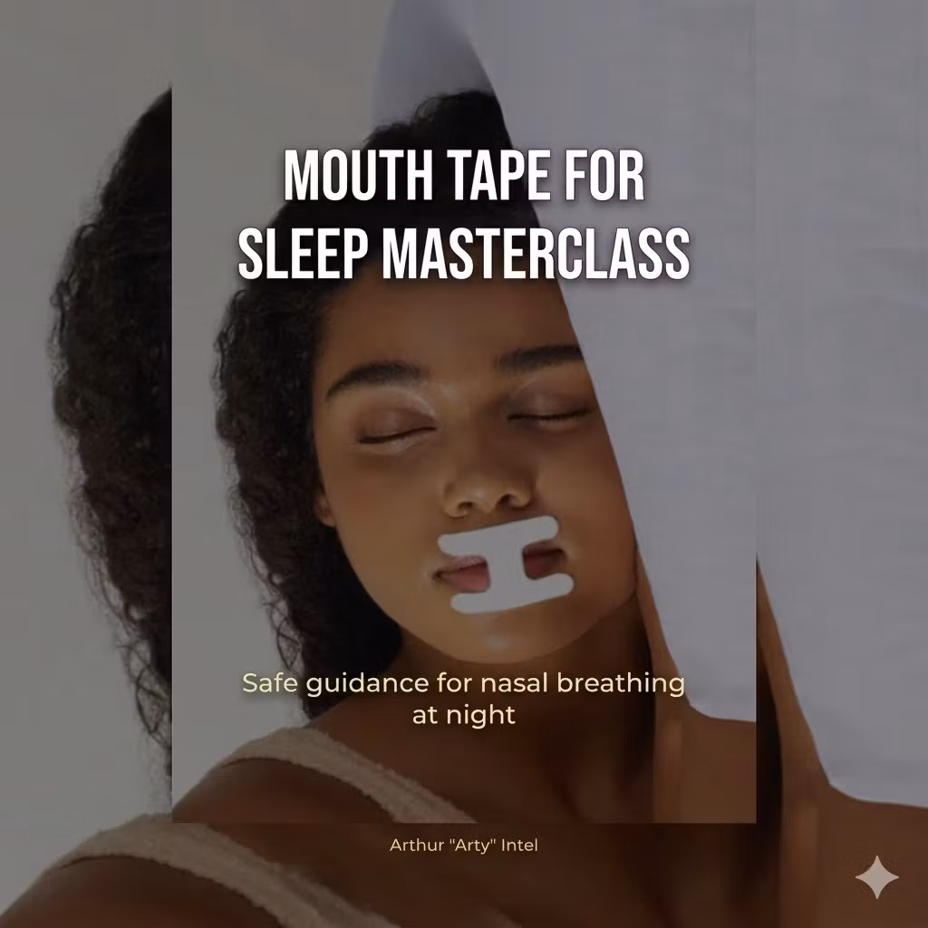 Mouth Tape For Sleep Masterclass