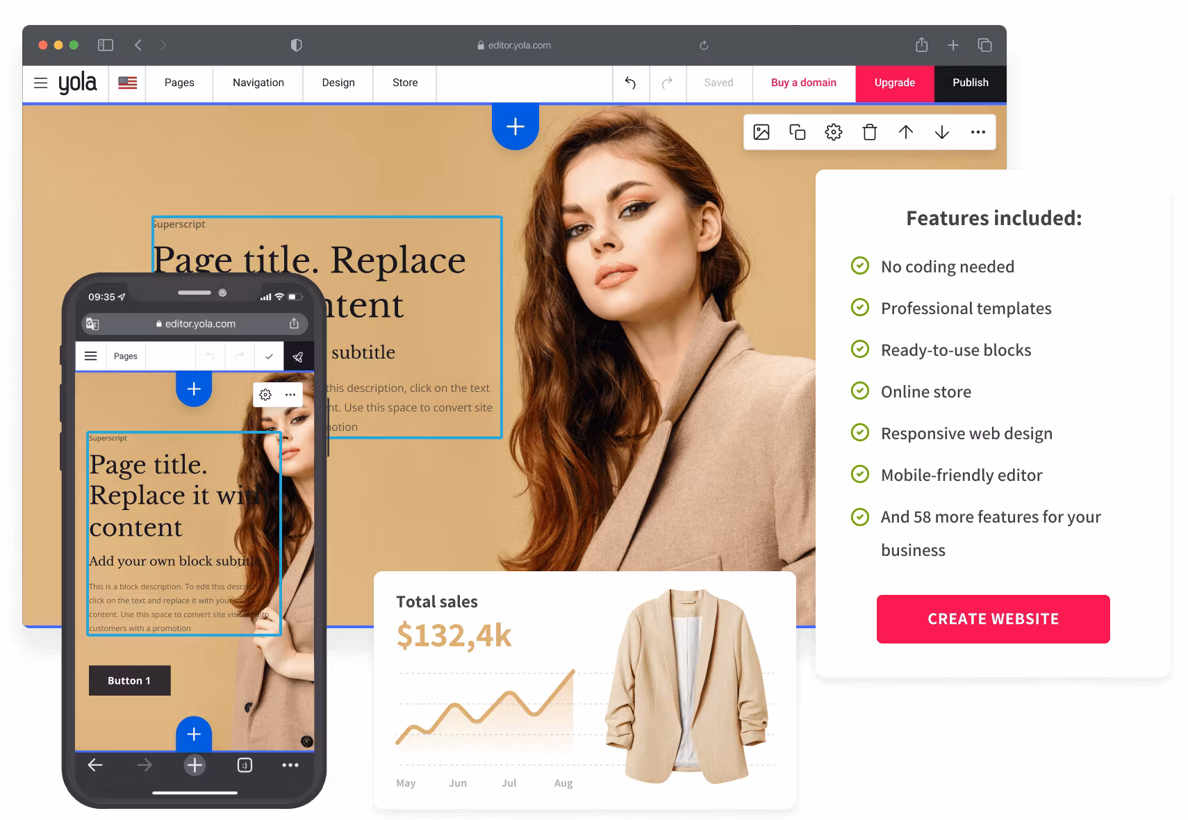 Website ( 3 Pages ) Max
