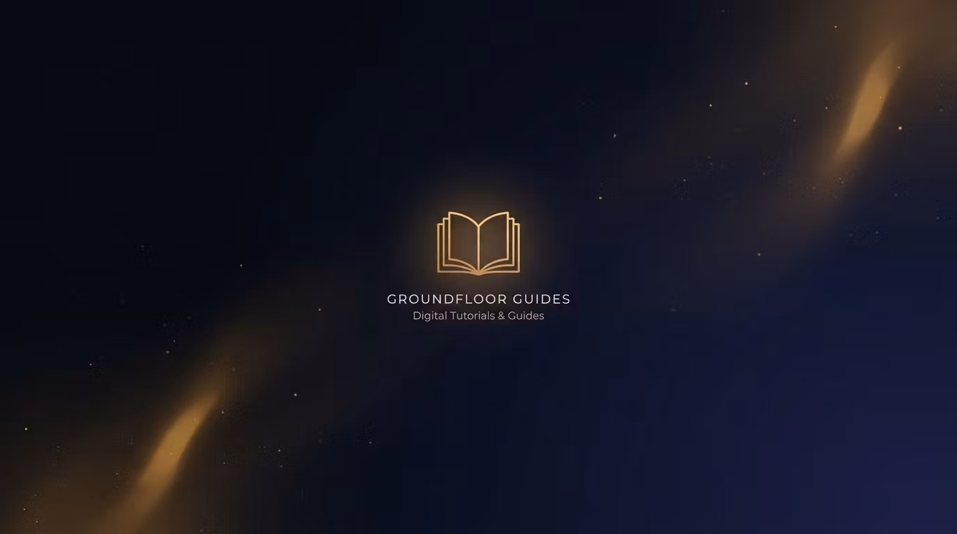 GroundFloor Guides