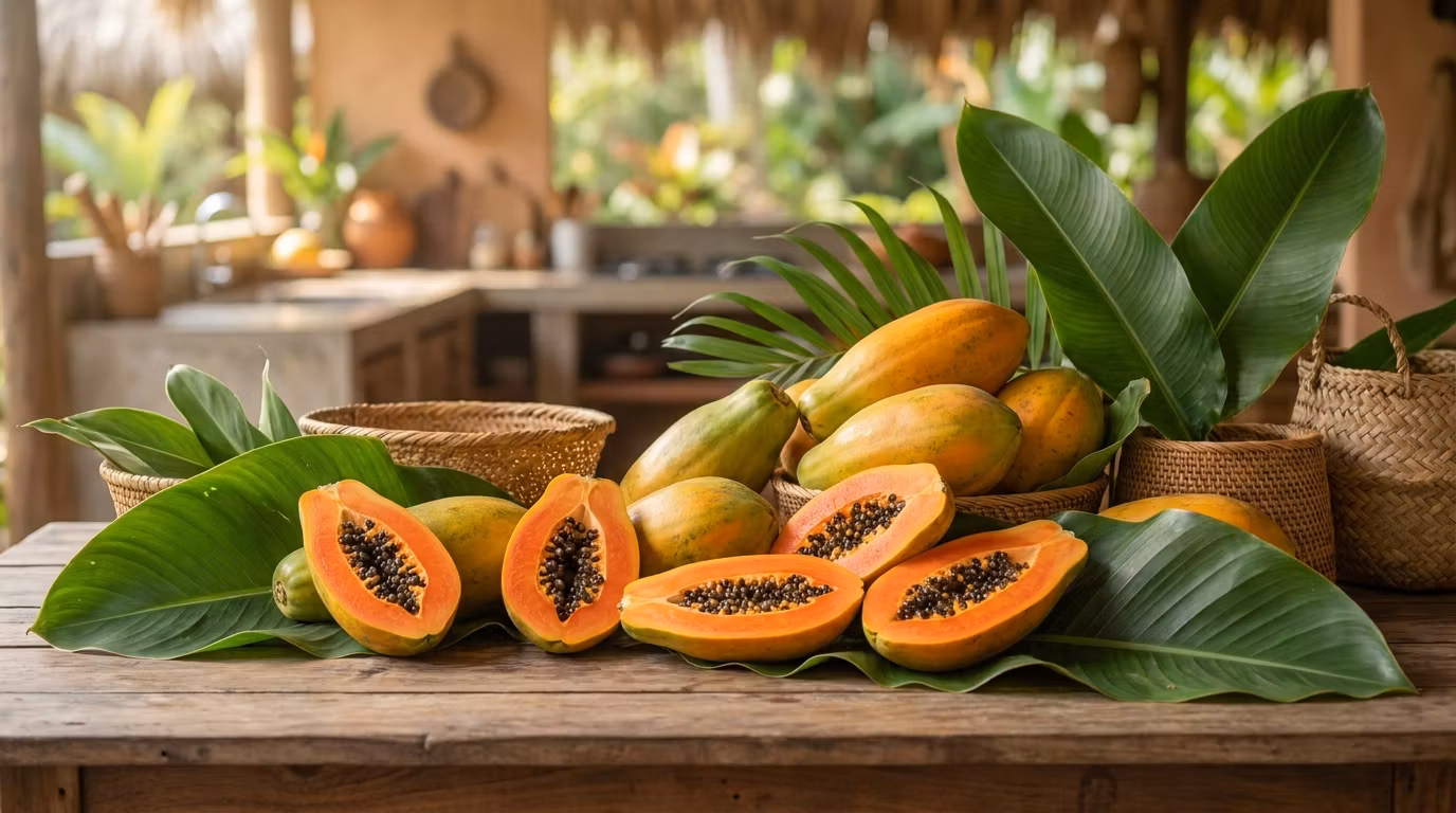 Fresh Papaya Box