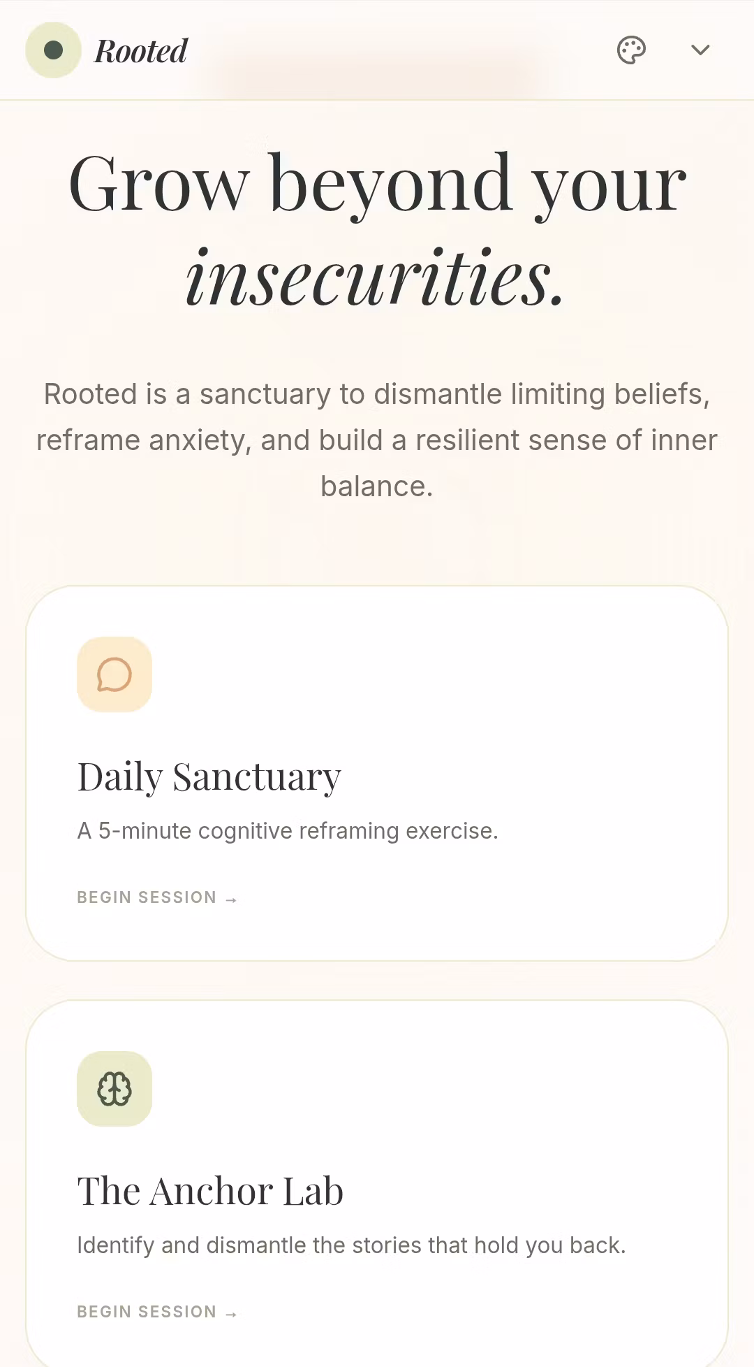 Rooted Growth Tracker