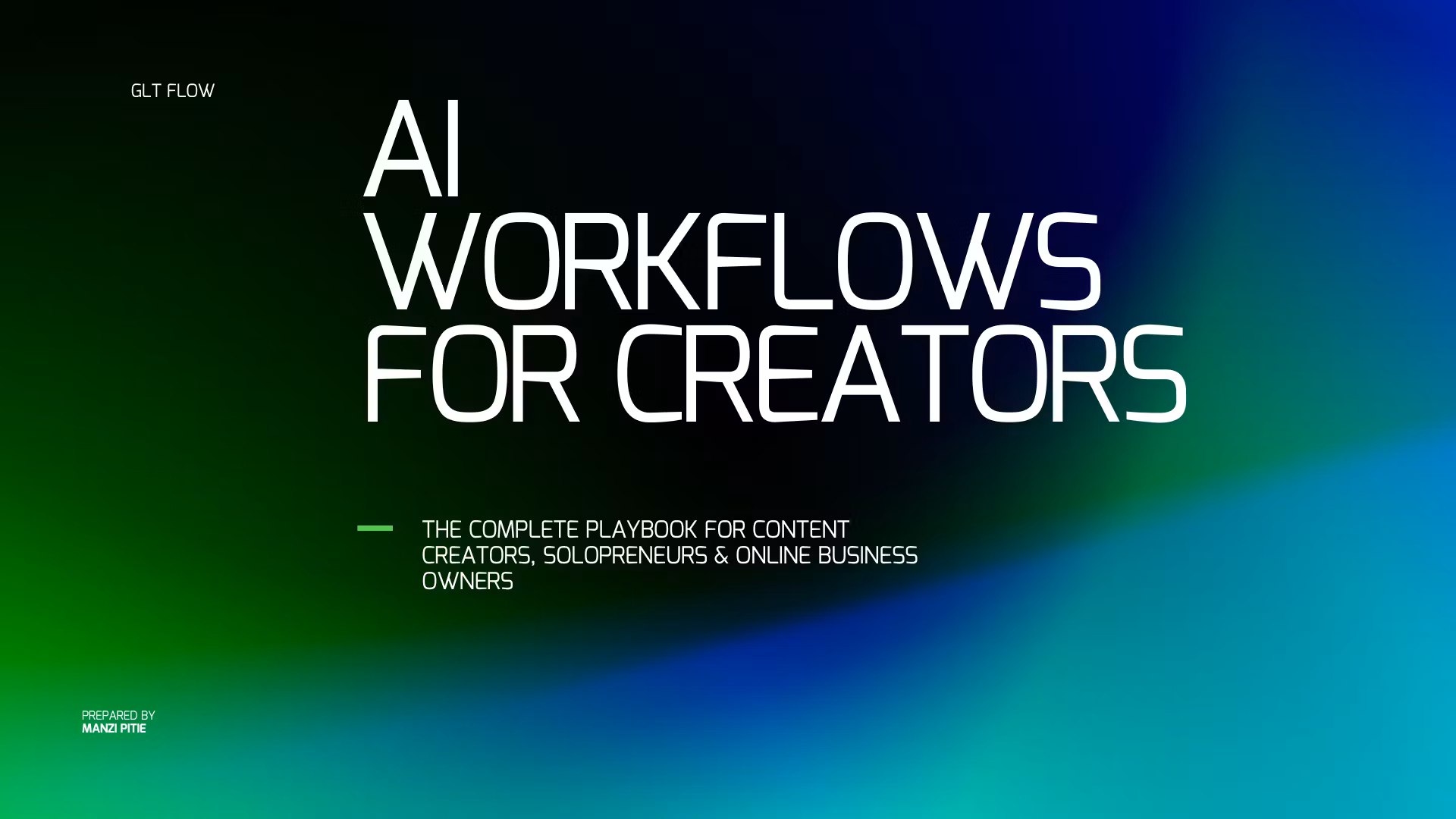 7 AI Workflows Creators Use Daily