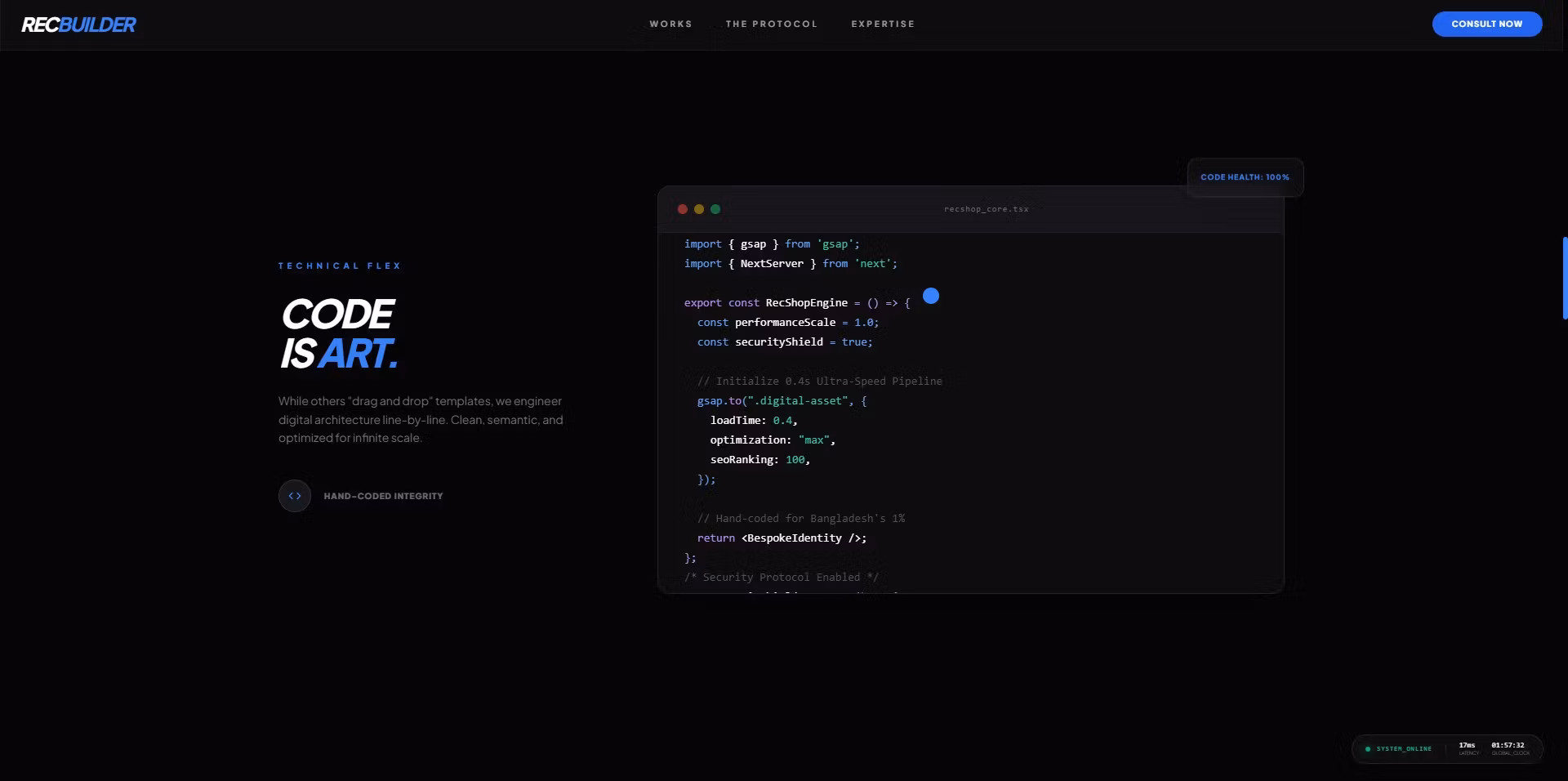 High-Performance Custom Landing Page (HTML/Tailwind)