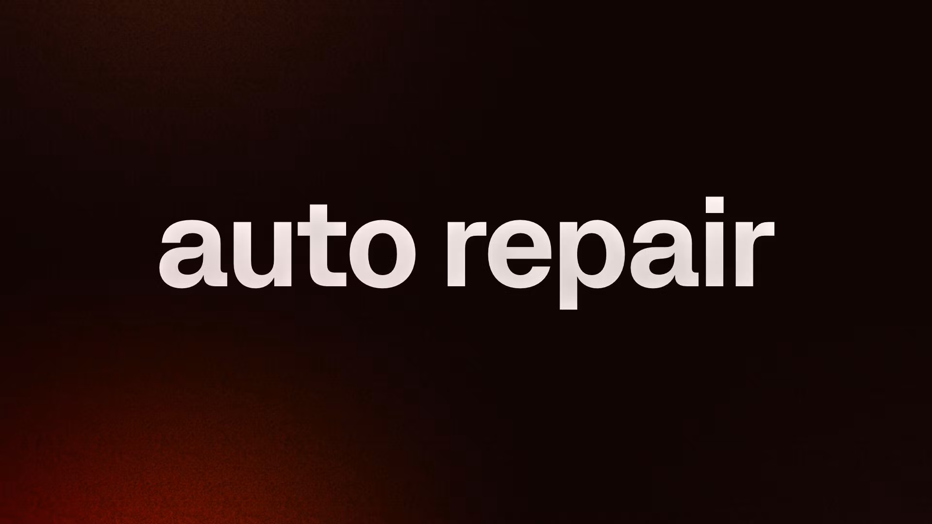 auto repair