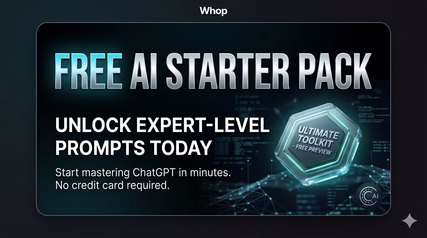 🚀 AI Starter Pack (FREE Preview)