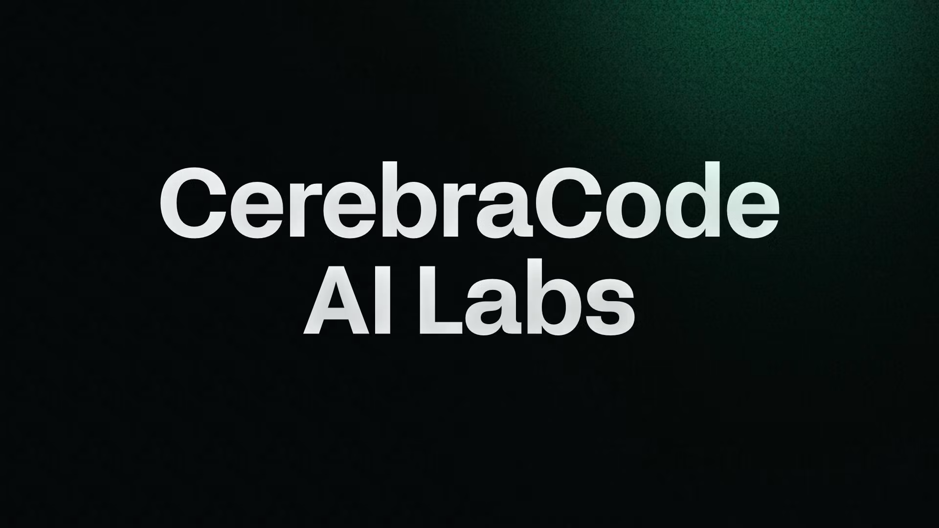 CerebraCode AI Labs