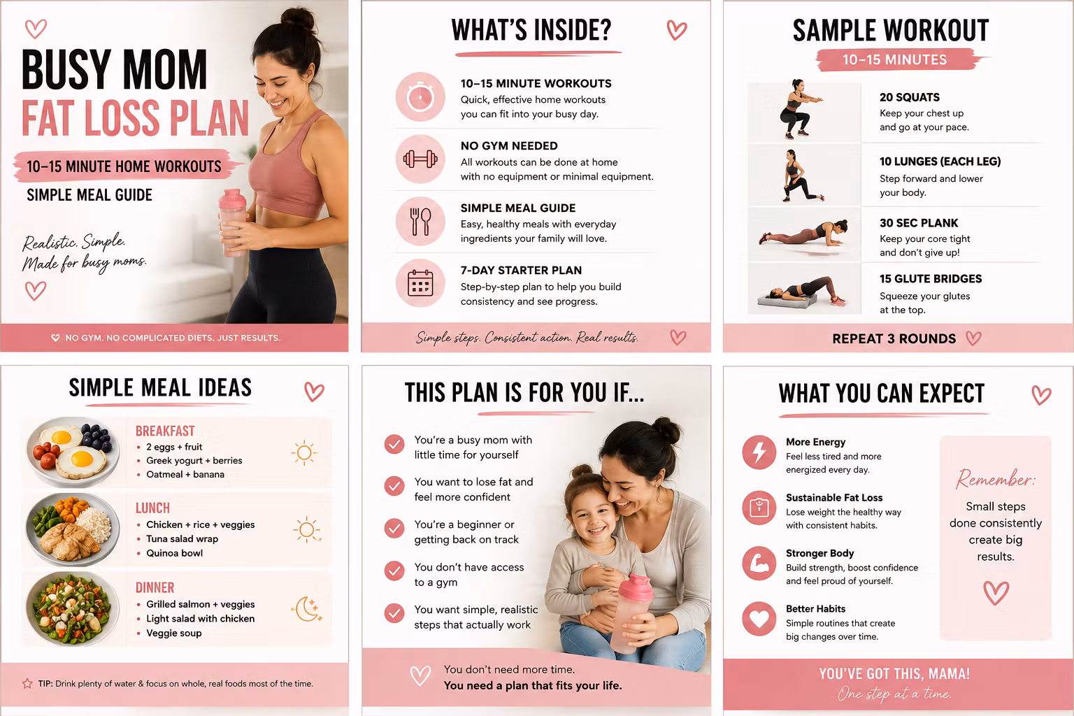 Busy Mom Fat Loss Plan 