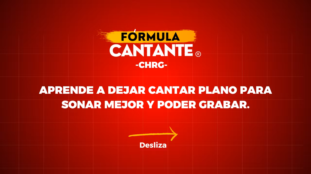 FÓRMULA CANTANTE