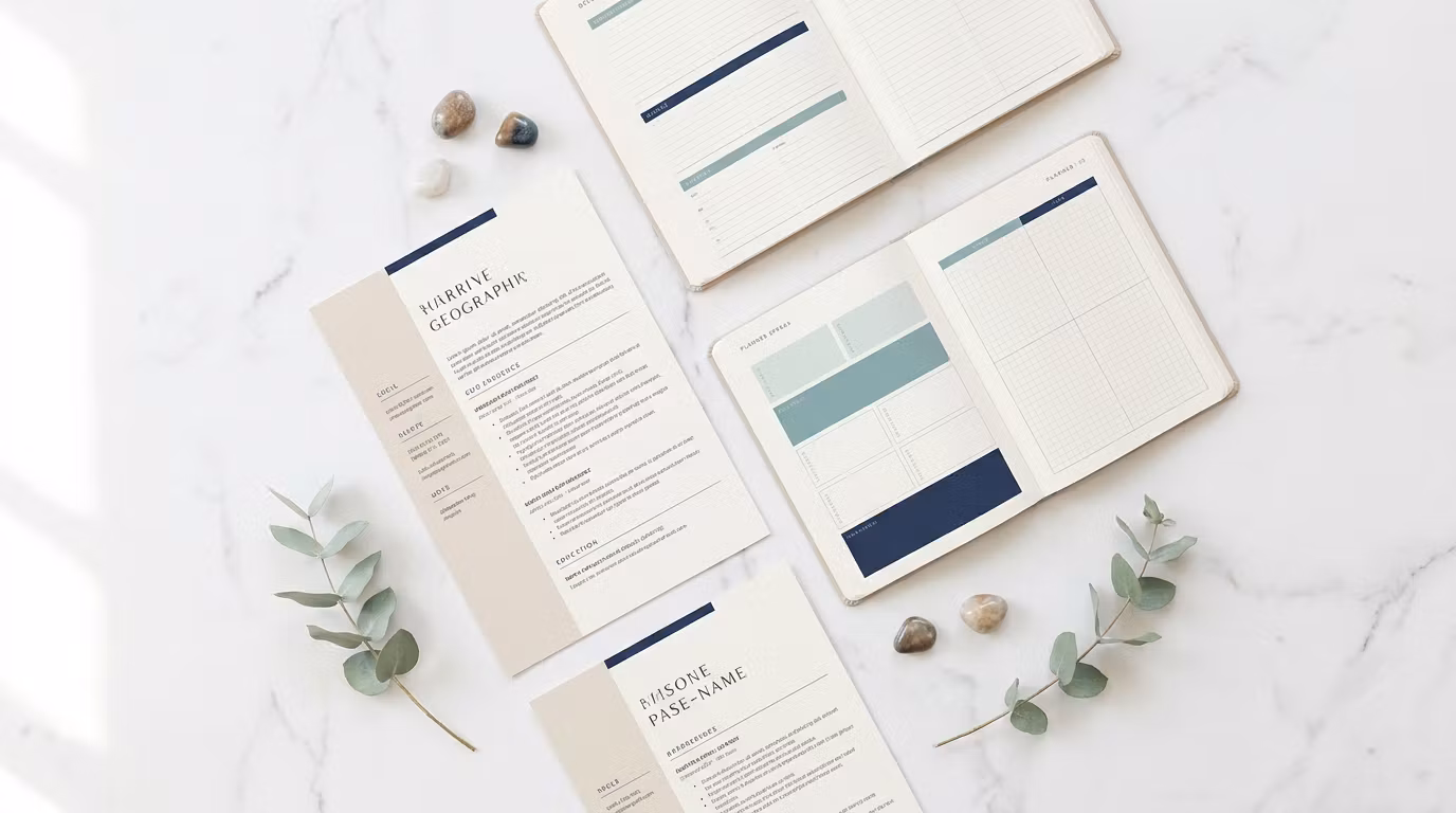 Resume & Planner Template Pack