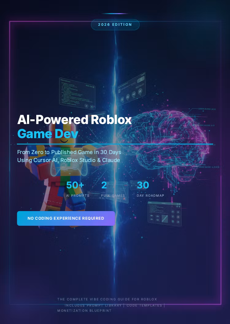 AI-Powered Roblox Game Dev: From Zero to Published Game in 30 Days Using Cursor 