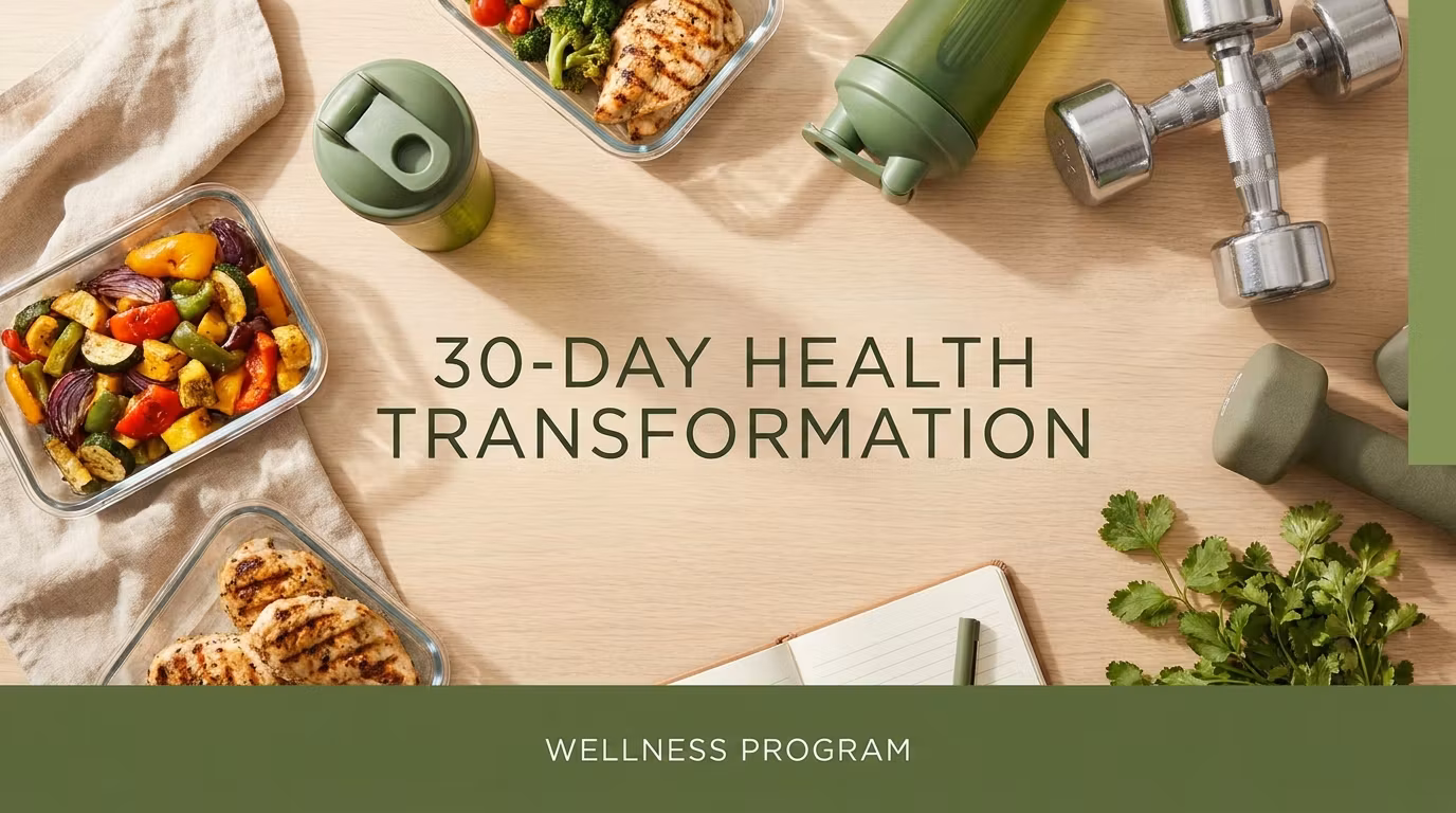 30-Day Healthy Life Transformation