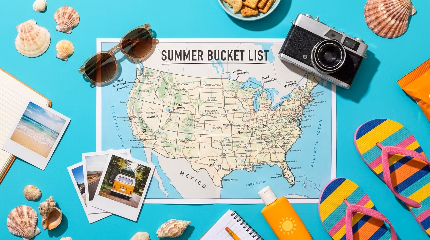 🏖️ Summer Bucket List Planner