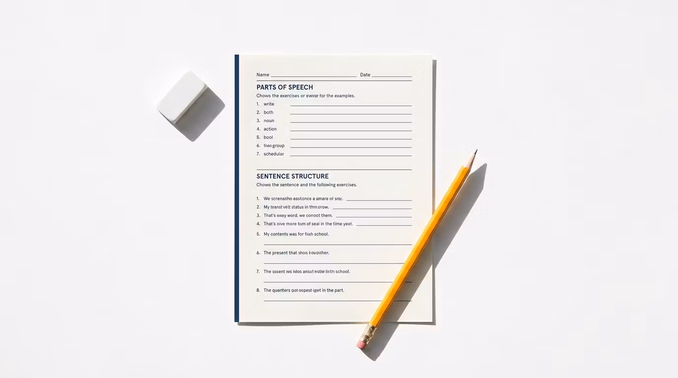 Past Tenses Worksheet Pack