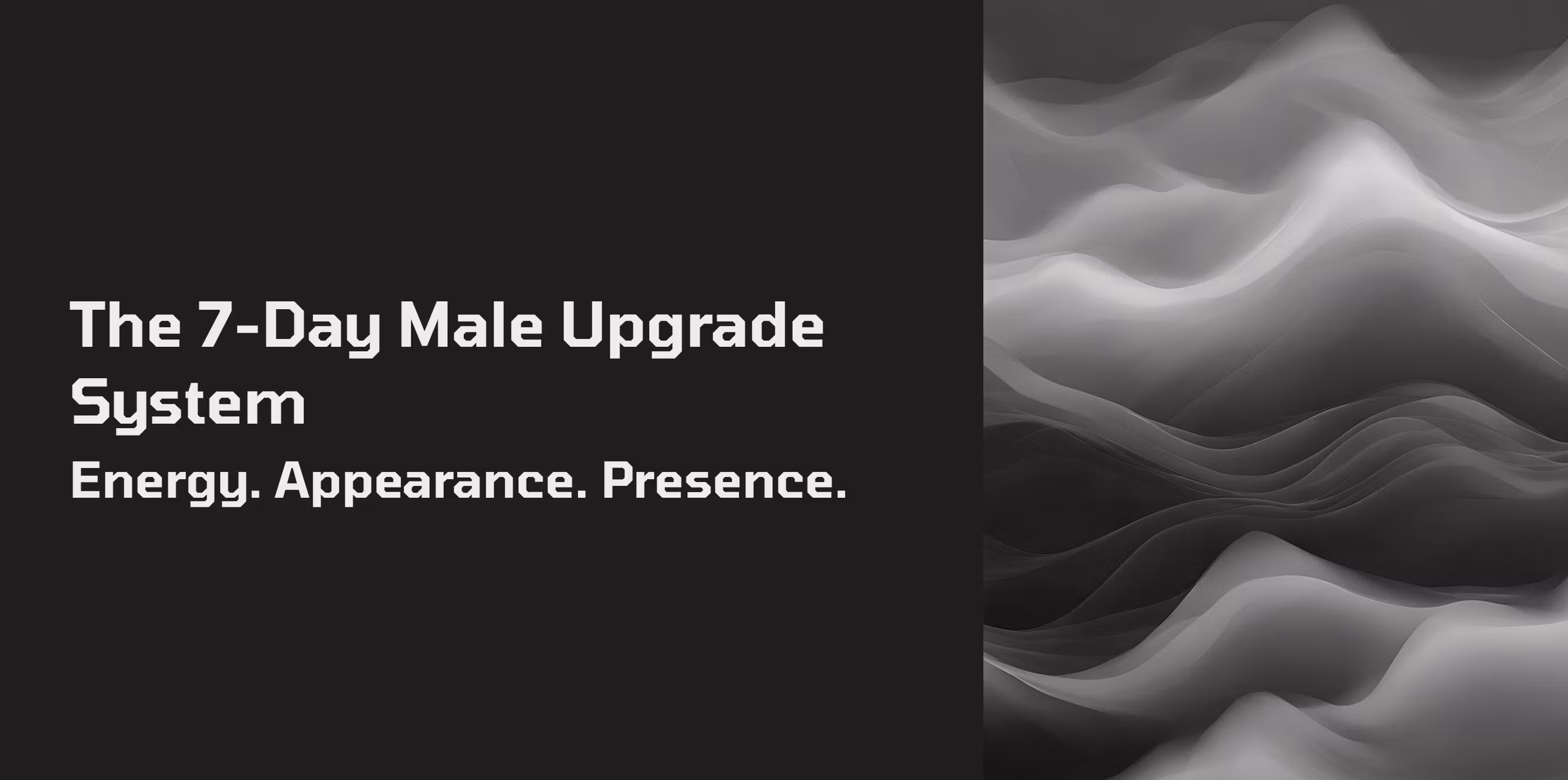 Instant Results Glow-up Guide for Men