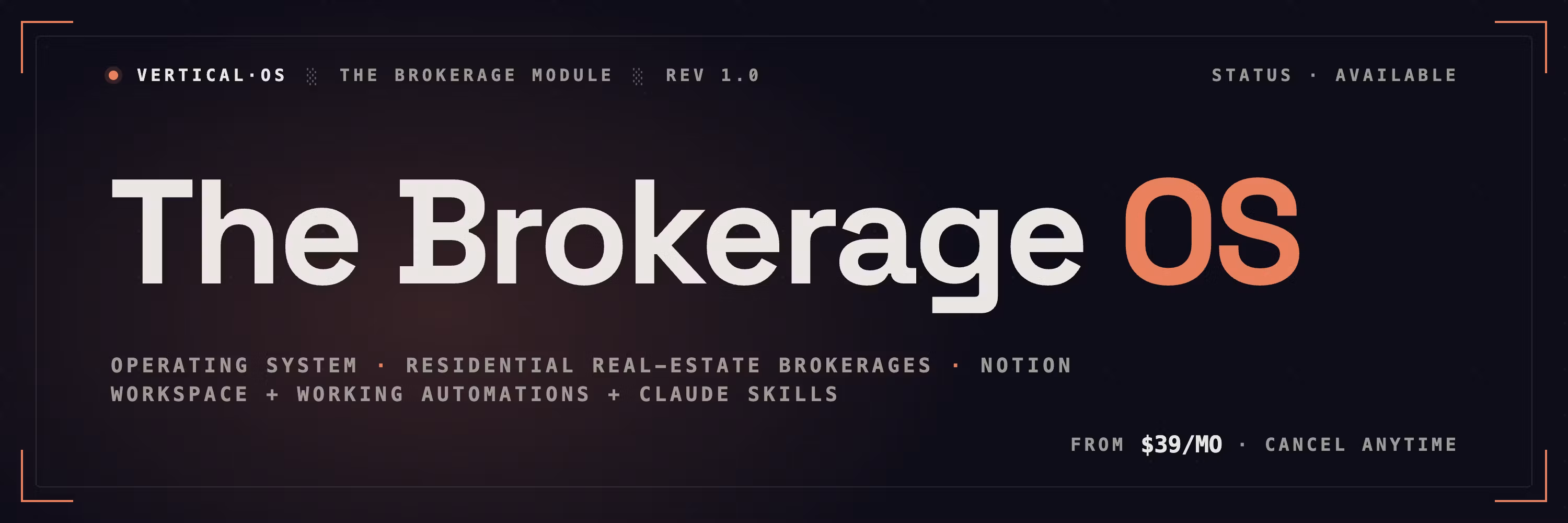 Brokerage OS