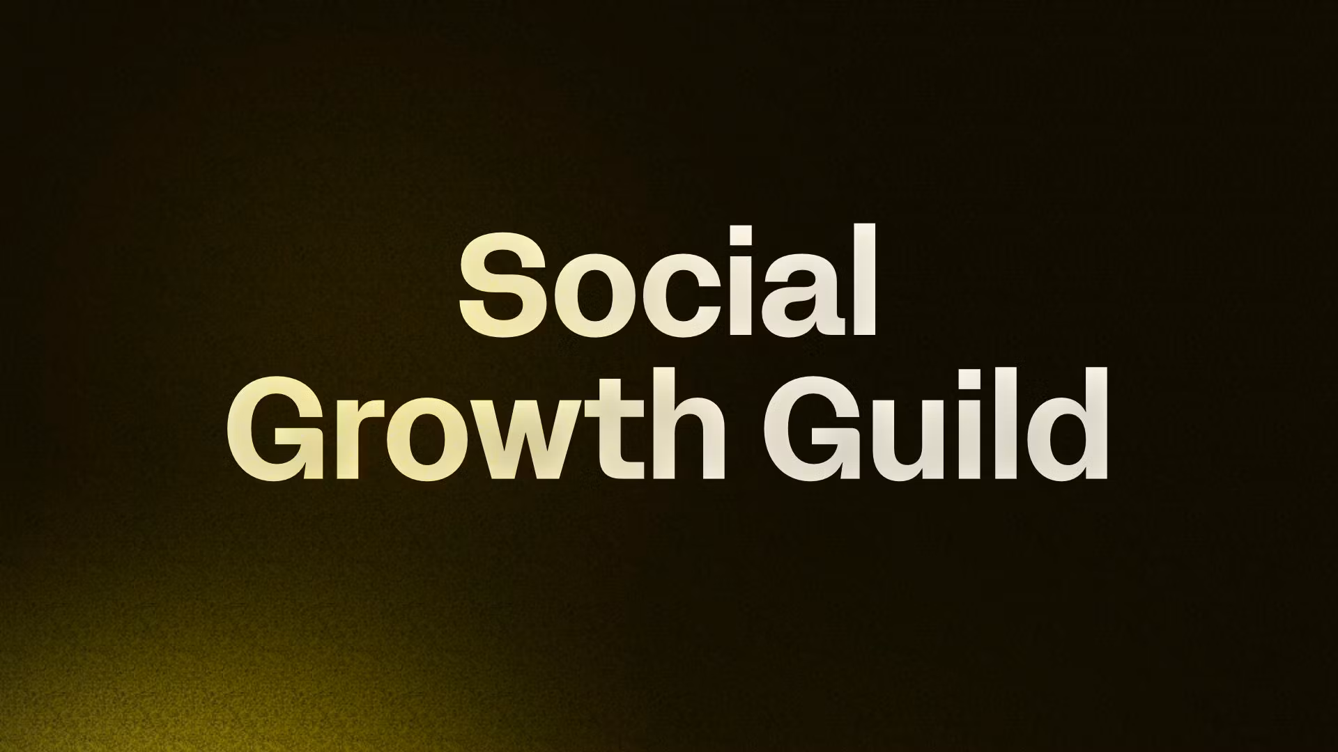 Social Growth Guild