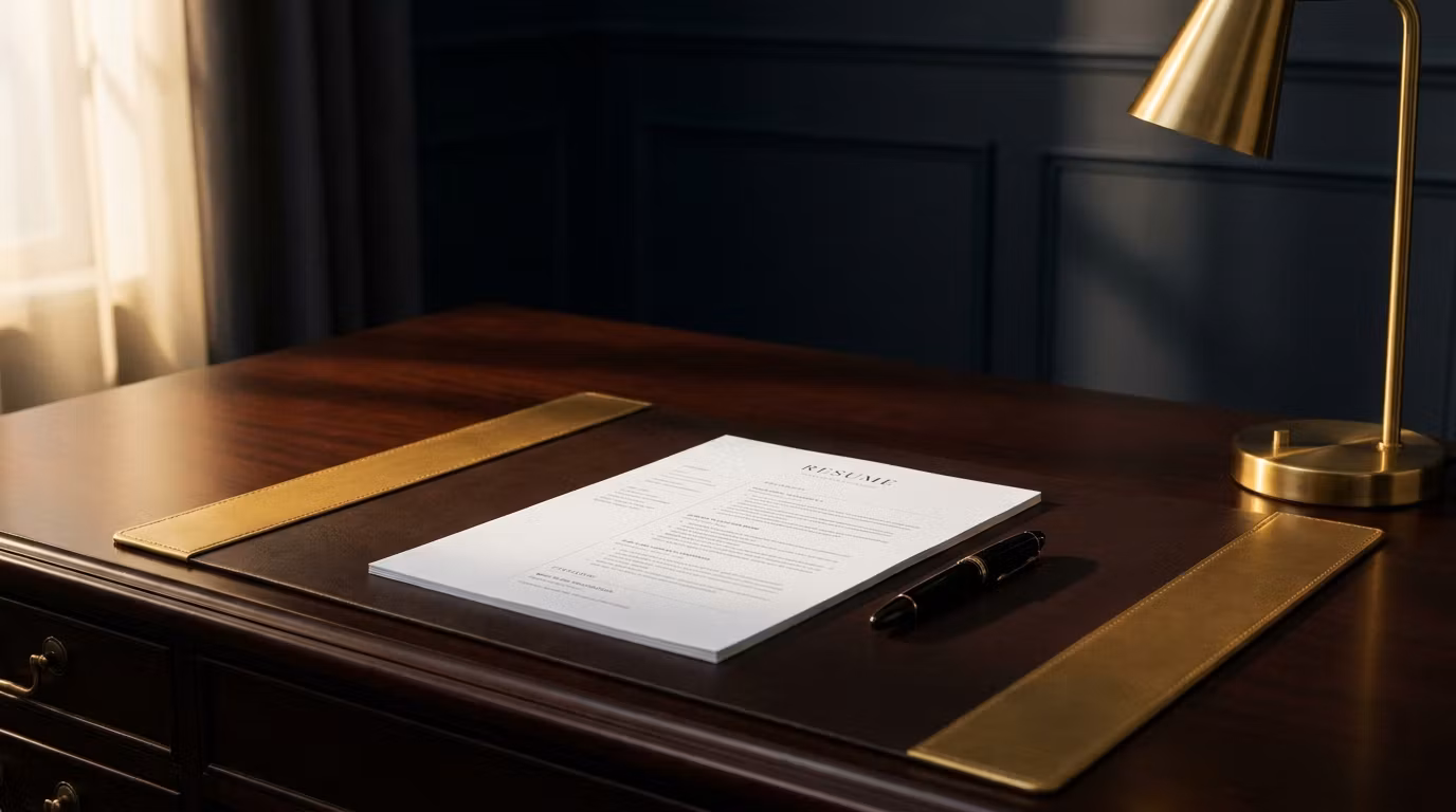 Executive Resume Service