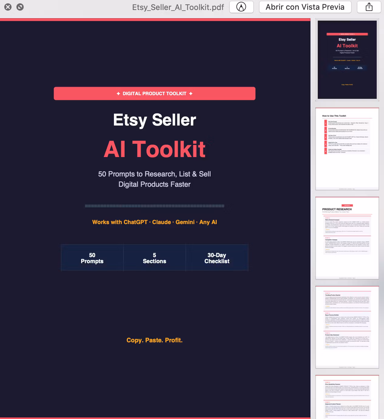Etsy Seller AI Toolkit