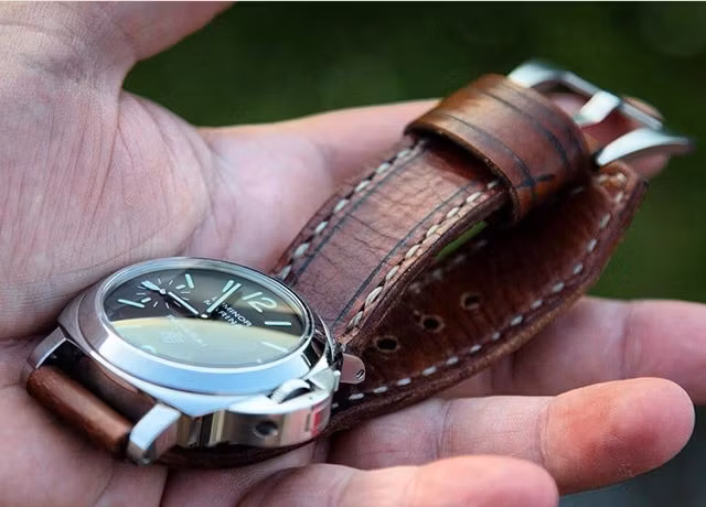 Handmade Leather Watch Strap
