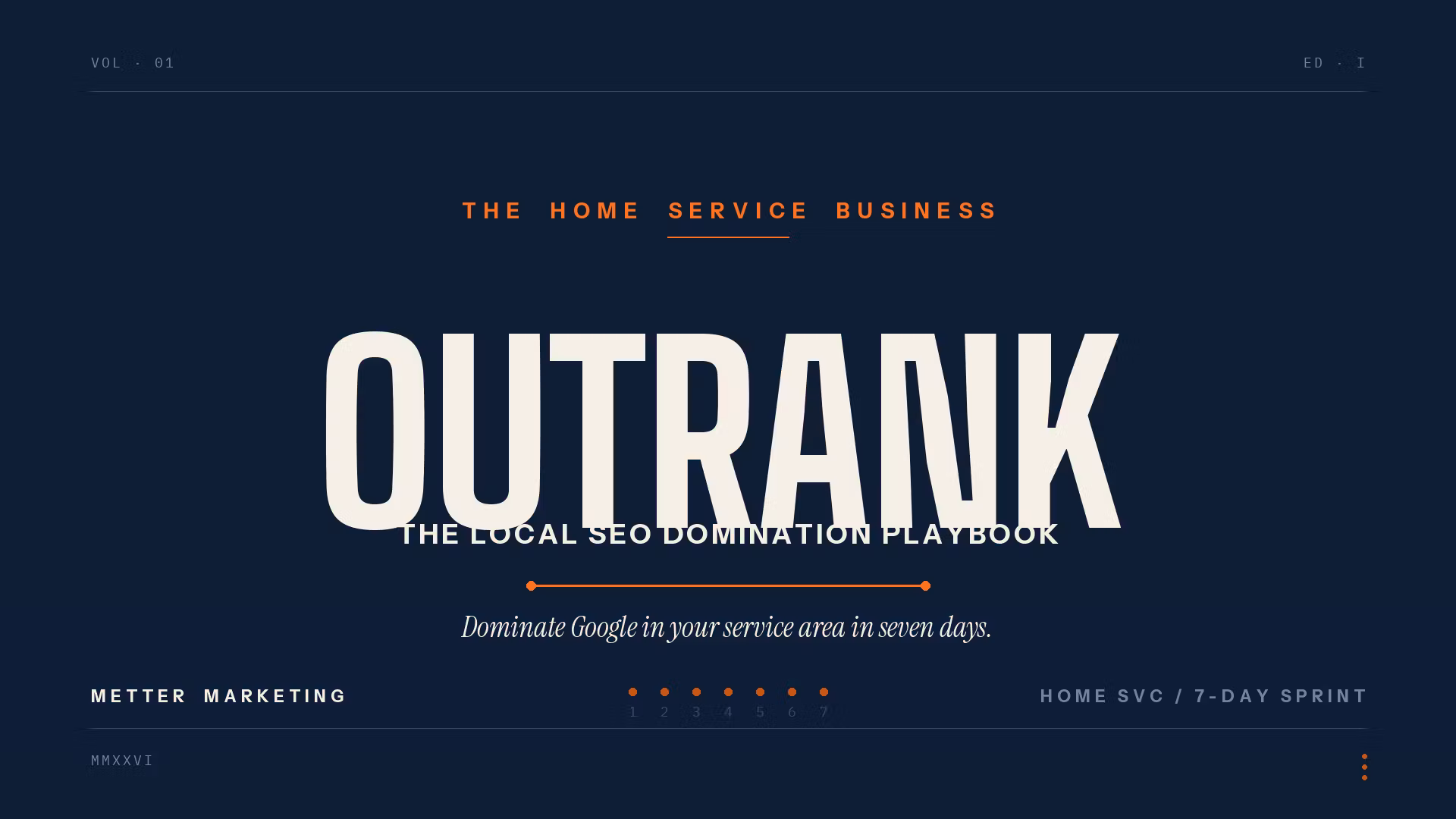 Outrank: The Home Service Local SEO Domination Playbook