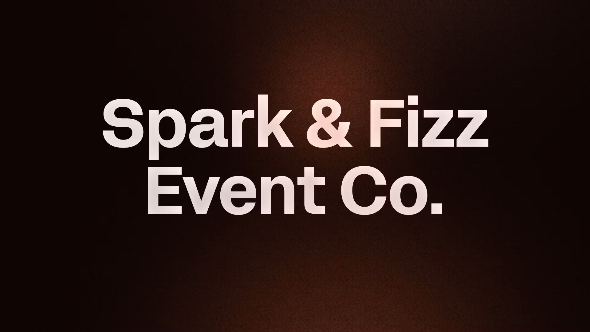 Spark & Fizz Event Co.