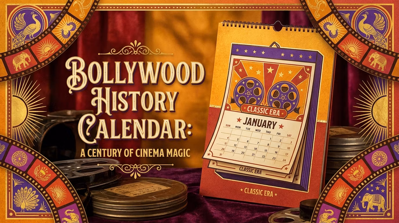 Bollywood Iconic Calendar — June 2026 to June 2027