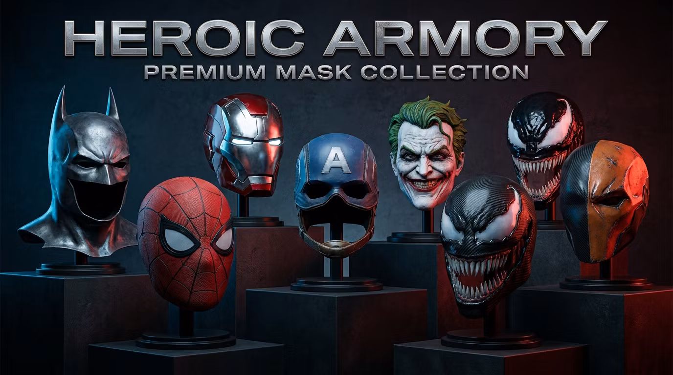 Superhero Mask Collection