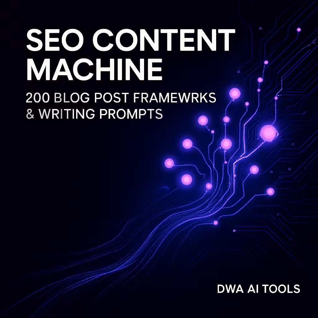 SEO Content Machine: 200 Blog Post Frameworks & Writing Prompts