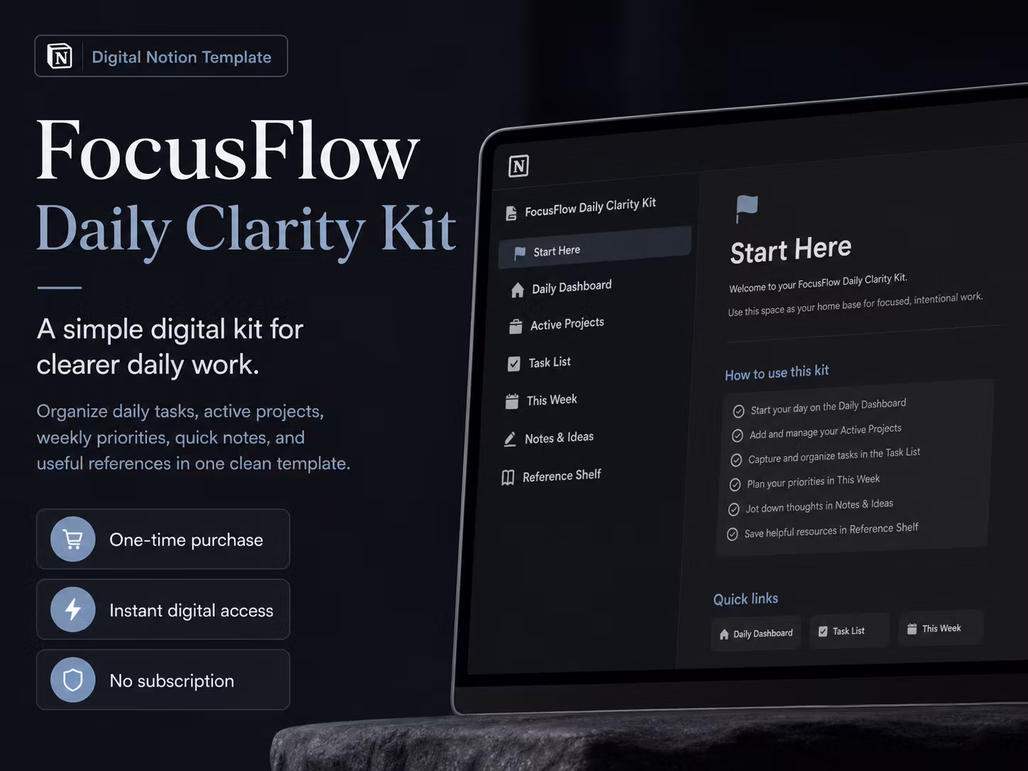 FocusFlow Daily Clarity Kit