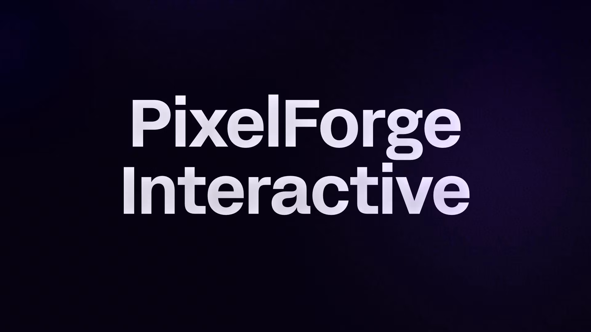 PixelForge Interactive